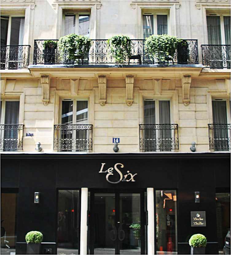 Hotel Le Six Paris Bagian luar foto